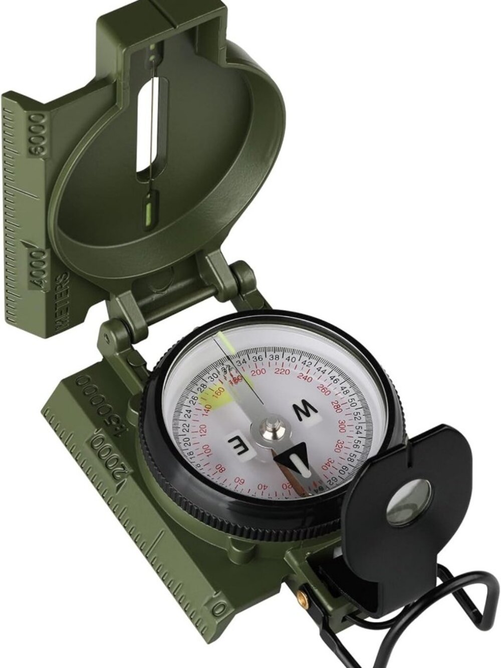 Military Grade Precision Navigation Compass for Hiking & Outdoor Adventures